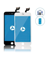 iPhone 6s Plus Black & White LCD Screen Repair Replacement