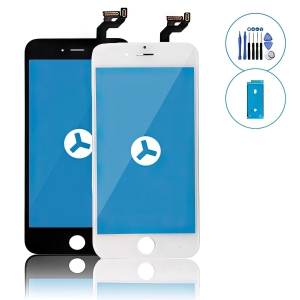 iPhone 6s Plus Black & White LCD Screen Repair Replacement